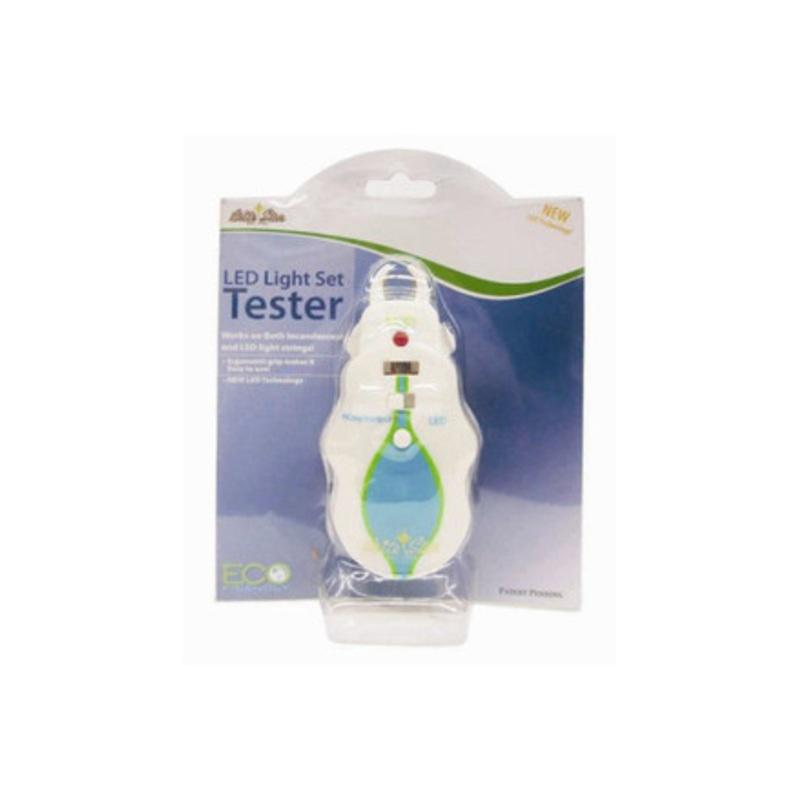 White LED and Incandescent Holiday Christmas Light Bulb Tester