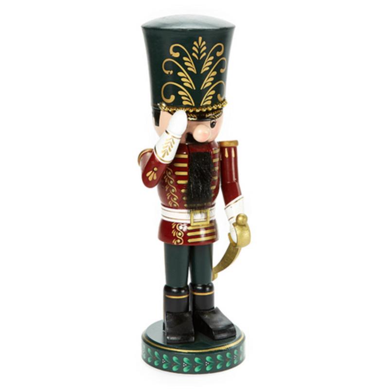 Zims Heirloom Collectibles The Cadet Christmas Nutcracker 11 Red and Green