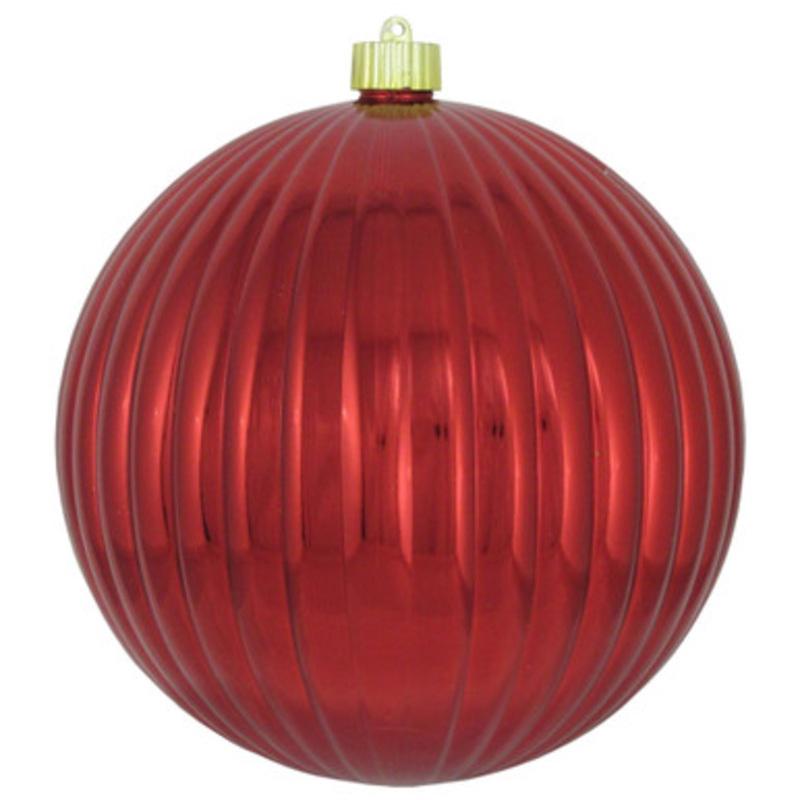 Sonic Red Ripple Shatterproof Christmas Ball Ornament 8 (200mm)