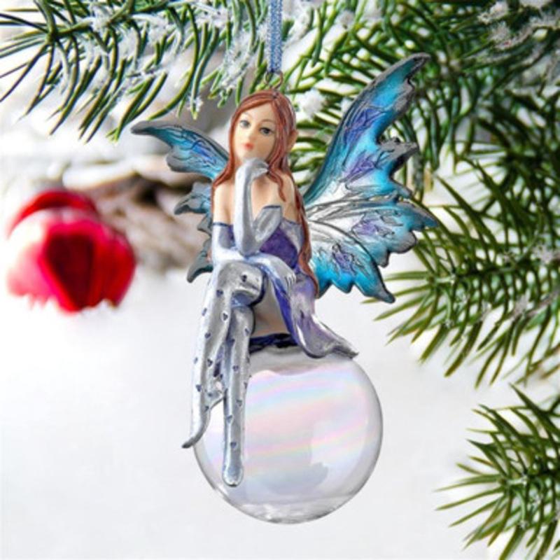 The Snow Fairy Goddess Christmas Ornament 5.5