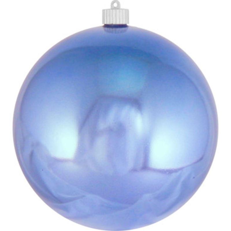Shiny Polar Blue Shatterproof Christmas Ball Ornament 8 (200mm)