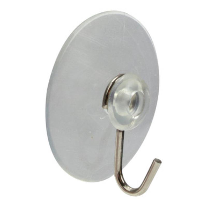 Set of 4 Clear Medium Christmas Decorative Suction Cups