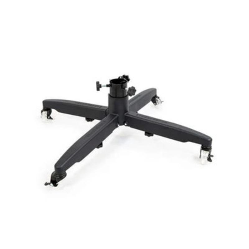 Rolling Christmas Tree Stand for Trees 7.5  12 with Adjustable Legs