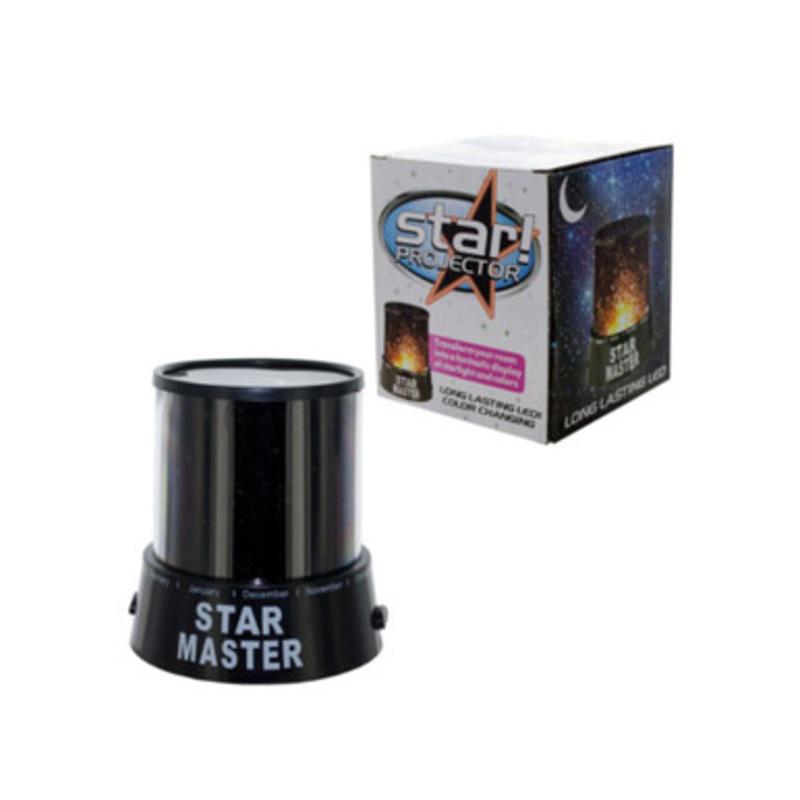 Pack of 4 Green and Blue Tabletop LED Star Projector