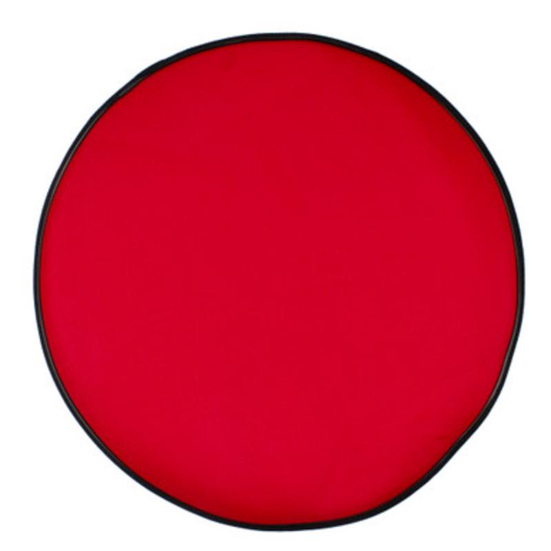 Medium Premium Christmas Tree Mat  22  Red and Black