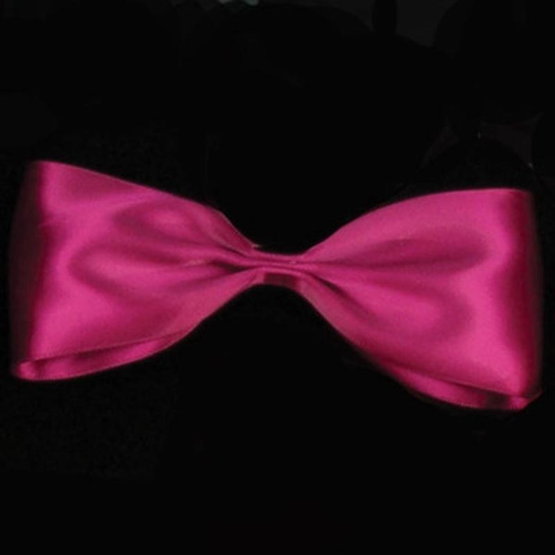 Burgundy Pink and Red Double Face Satin Craft Ribbon 2 x 27 Yards