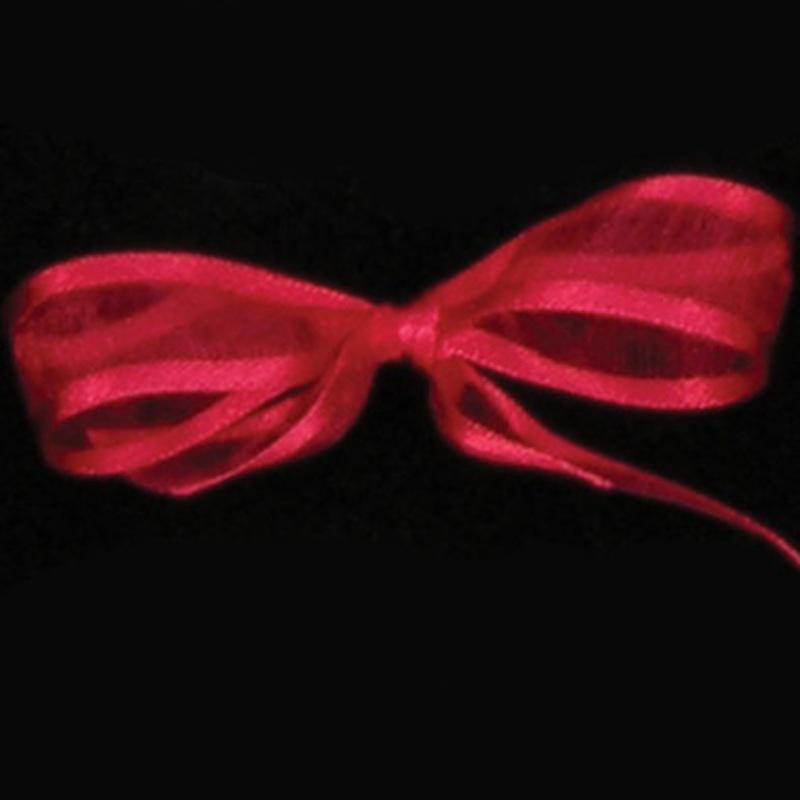 Brick Red Solid Edged Craft Ribbon 0.6 x 120 Yards