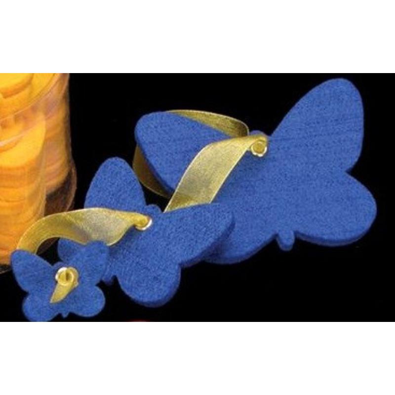 Blue Felt Butterfly Assortment Special Christmas 8