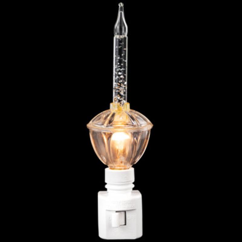 6.5 Clear Retro Style Christmas Bubble Night Light