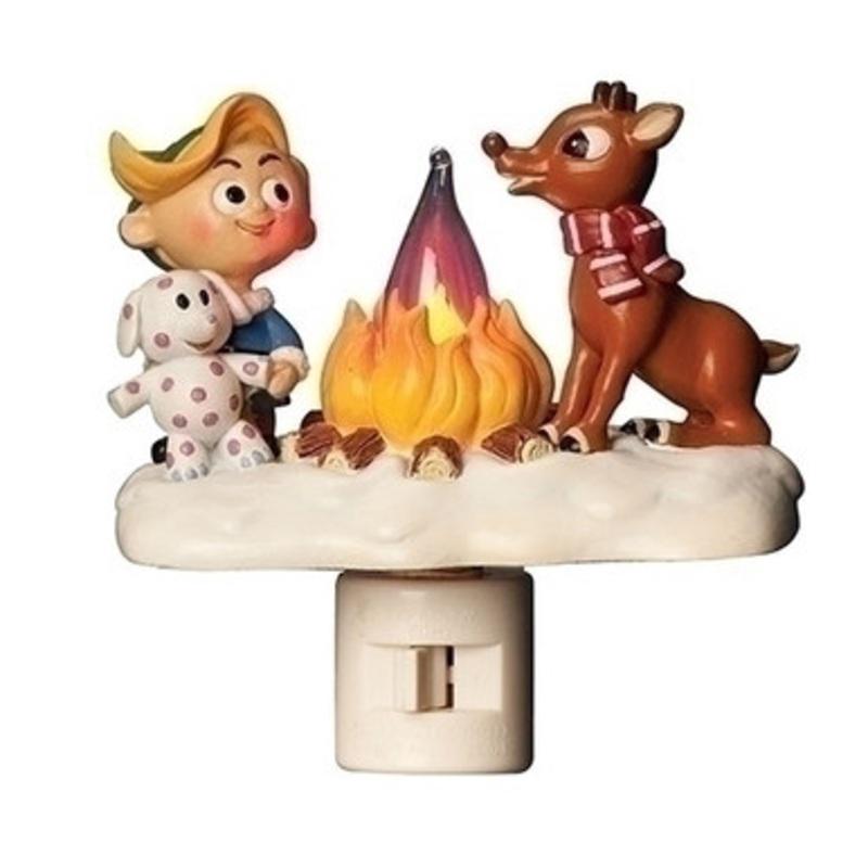 4.5 Rudolph the Red-Nosed Reindeer Campfire Christmas Night Light