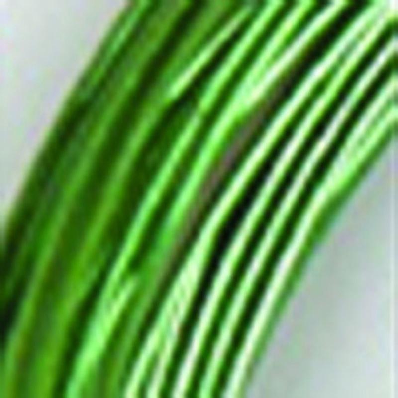 1mm Glistening Green Designer Aluminum Craft Wire- Approximately 255 Yards