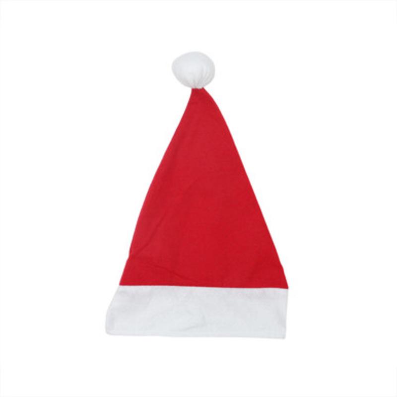 18 Red and White Unisex Adult Christmas Santa Hat Costume Accessory Large