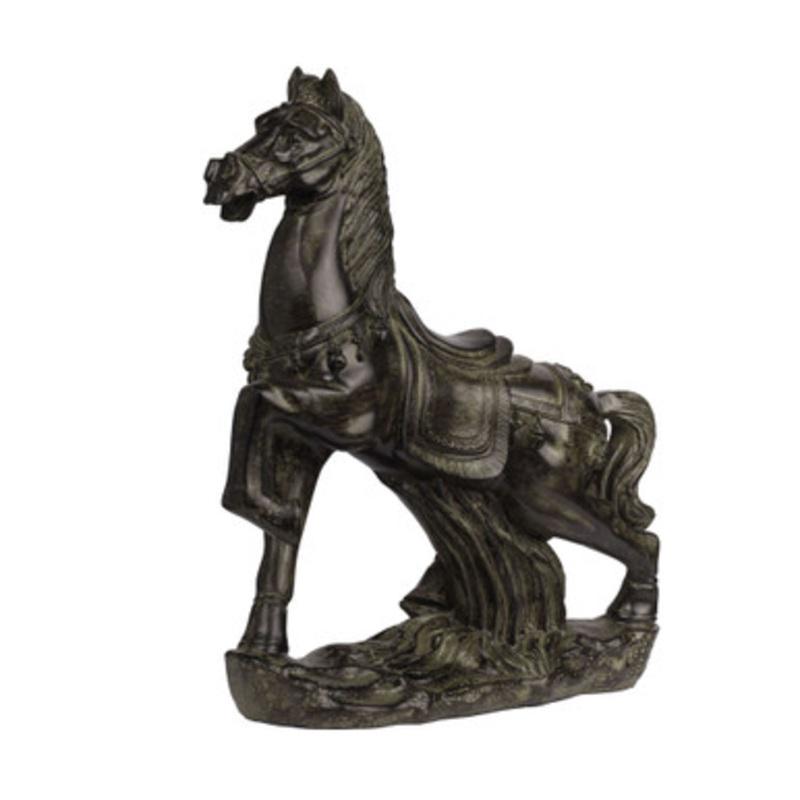 13 Bronze Antique Regal Pose Horse Figurine Statue
