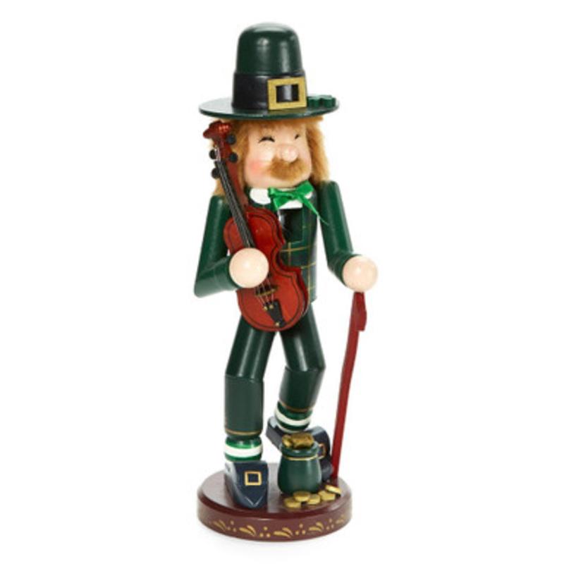 11 St. Patricks Irish Leprechaun Christmas Nutcracker