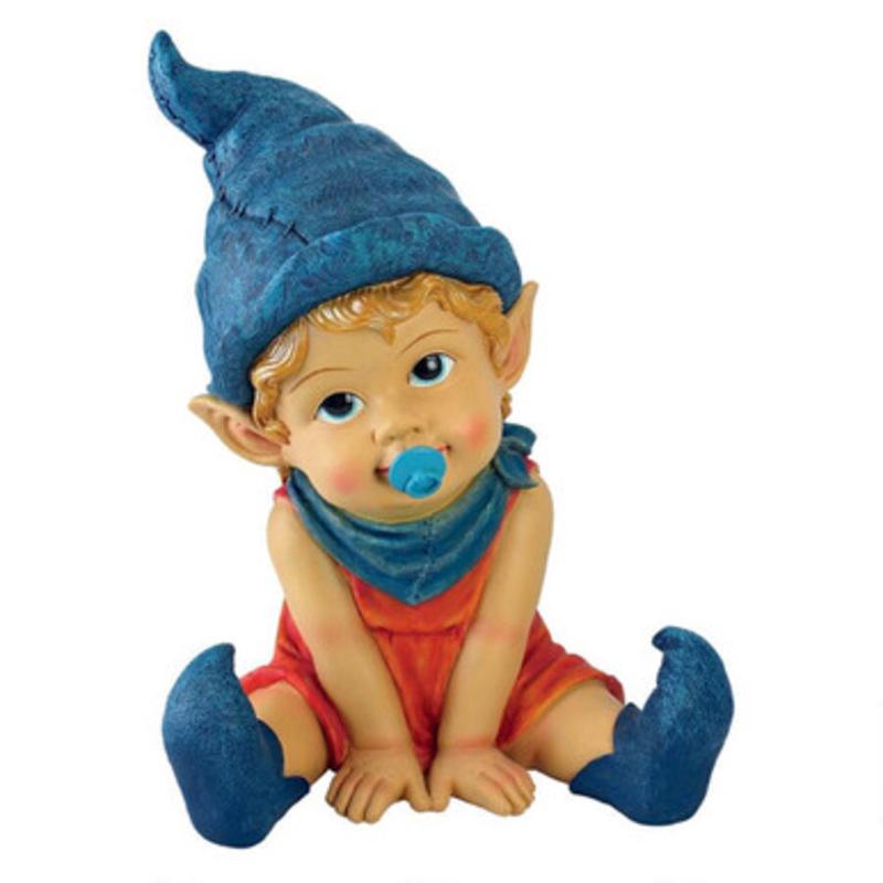 11 Baby Indoor/Outdoor Garden Gnome Statue