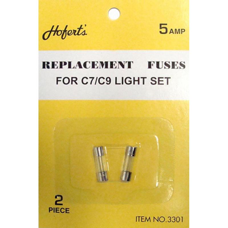 10-count Replacement Fuses for C7 or C9 Christmas Light Strings