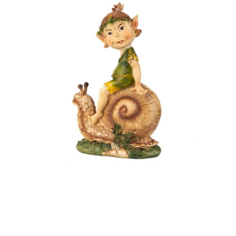 10 Pete the Pixie Mystical Elf Garden Gnome Statue