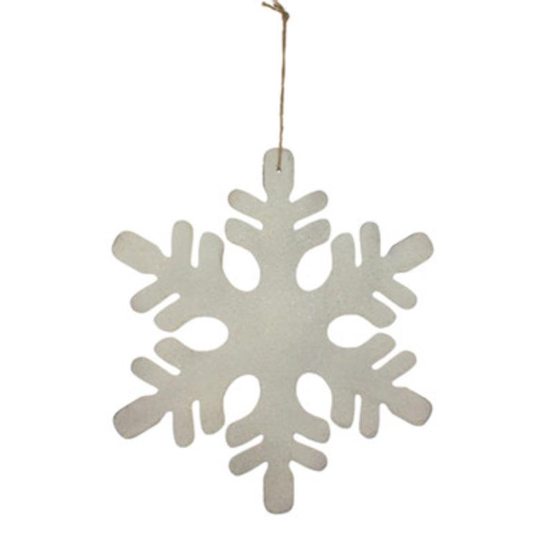 1 x 24 Giant White Snowflake Ornament