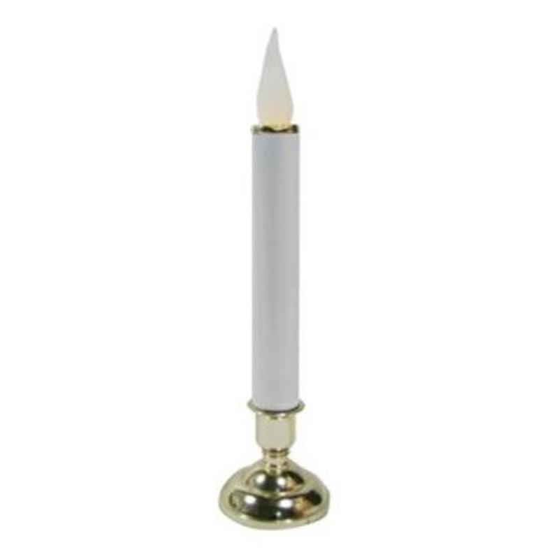 10 Battery Operated Christmas LED Warm White Chatham Flame Candle Lamp