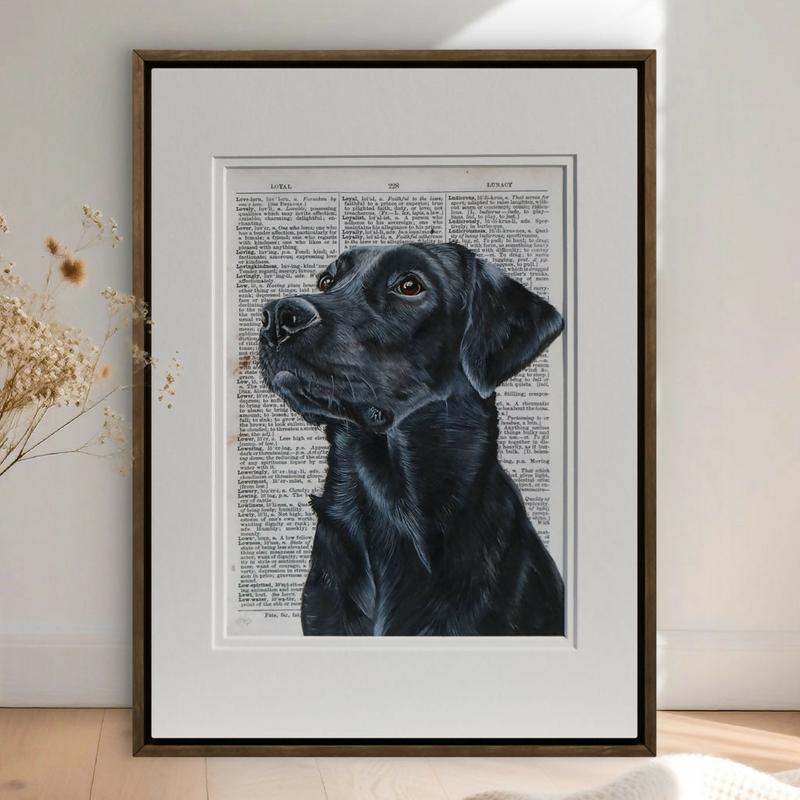 The Labrador - Loyal Lunatic - Hand painted original artwork