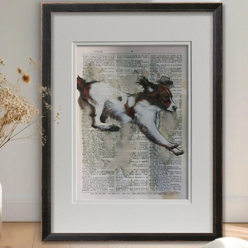 The Springer Spaniel - Bounce - Hand painted original artwork