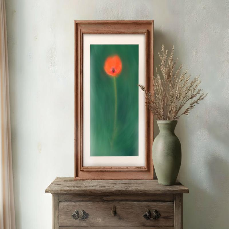 Poppy - Flower Art Print for Home Interiors