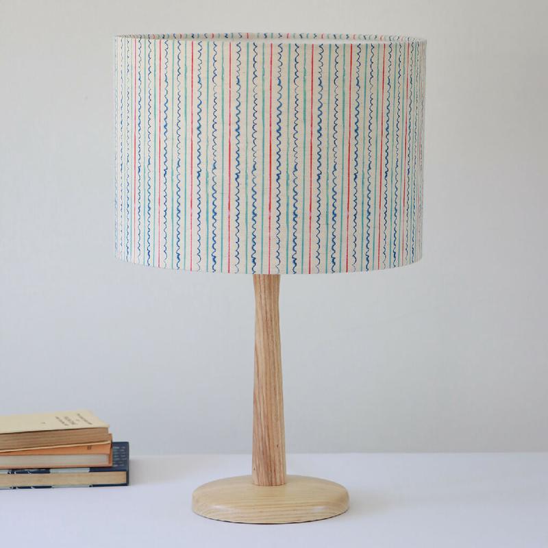 Sail Ahoy Stripe Luxury Linen Lampshade