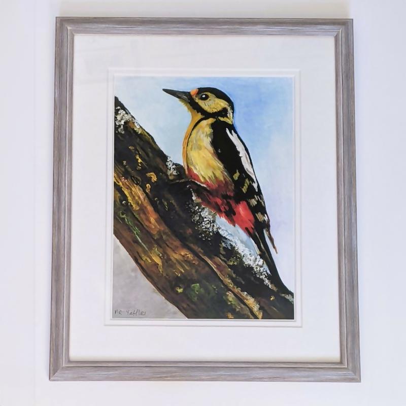 Mr Yaffle Painting by Susie Lidstone