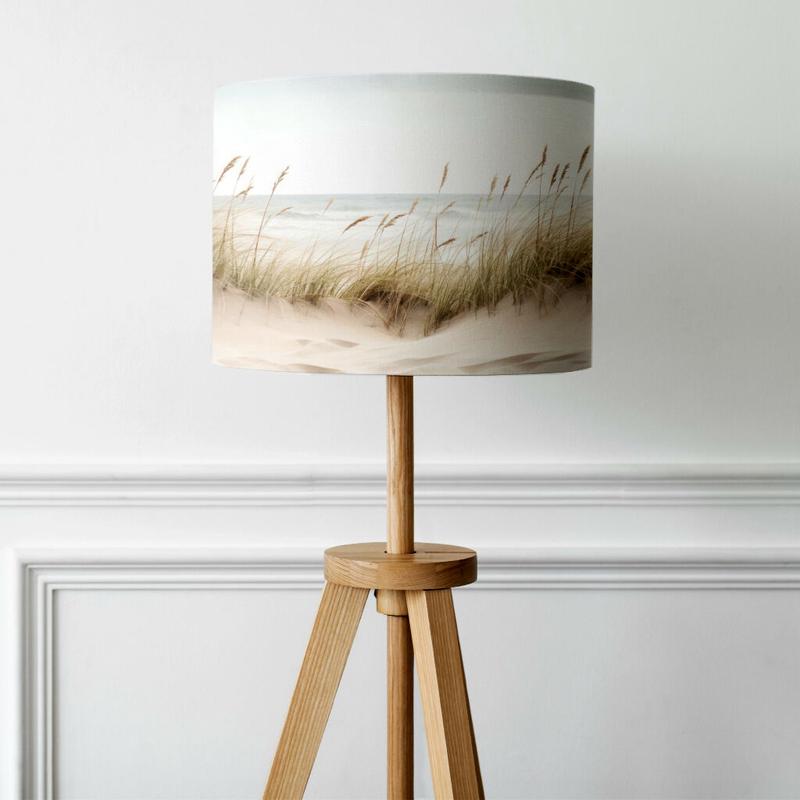 Coastal Beach Sand Dunes Lampshade