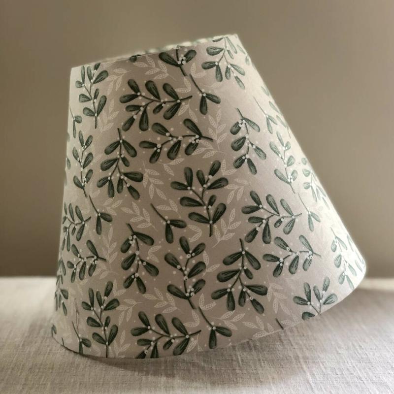 'Christmas Mistletoe' Empire Lampshade