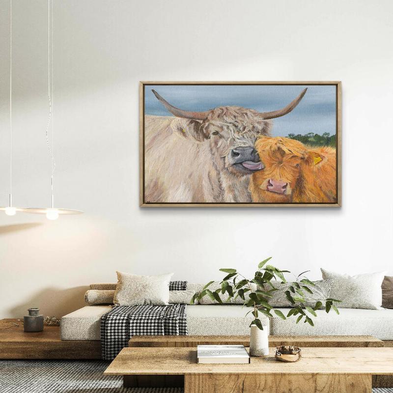 'Bath Time at Emborough Farm' Print