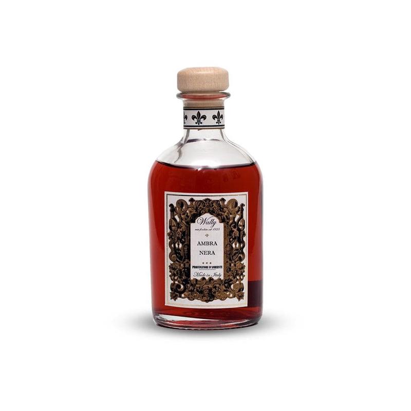 WALLY Profuma ambiente con bastoncini AMBRA NERA 250ml AMBRANERA250