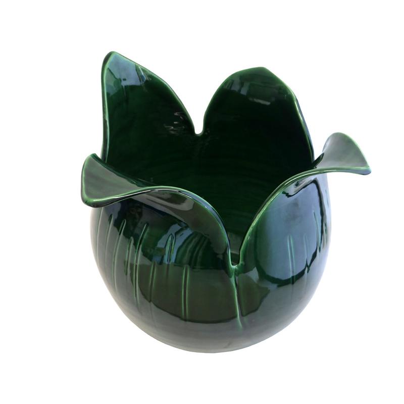 Virginia Casa Vaso Casp artigianale tulipano D36xH36 cm 2 varianti(1pz)