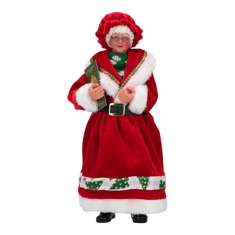 Timstor Statuina Signora Natale in resina 12x15xH27 cm