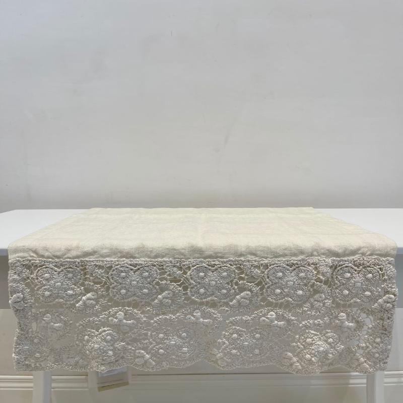 ARTE PURA TOVAGLIETTA CON PIZZO UNCINETTO 40*50CM-AP1.626.PU.BURROOLD