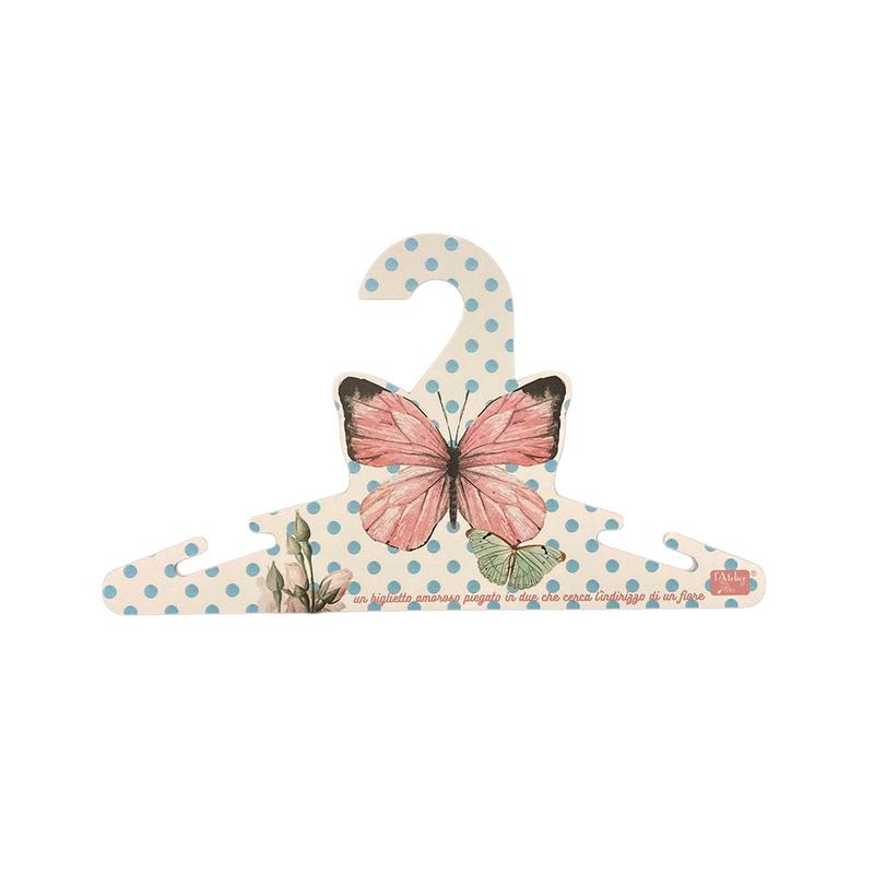 ATELIER17 Set 2 appendini grucce appendiabiti forex 5 varianti fantasia 42x24 cm