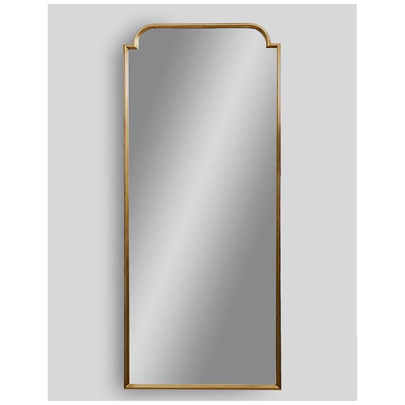 Belda Interiorismo Specchio "Dublino" in metallo dorato 76xH180 cm