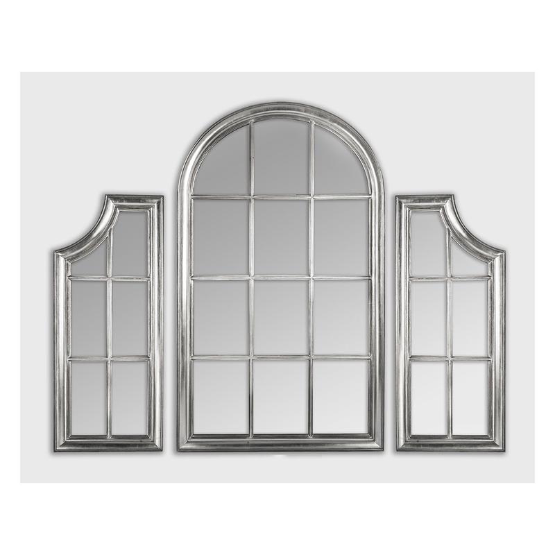 Belda Interiorismo Specchio trittico "Granada" in metallo 180xH150 cm