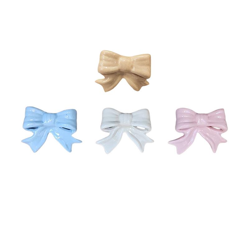 AD REM COLLECTION Pomello a fiocco maniglia porcellana 4 varianti 7x5 cm